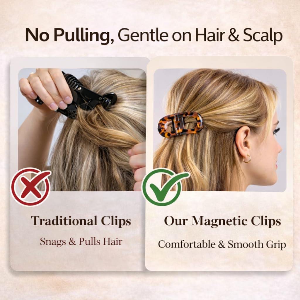 Klipso™ India's First Magnetic Hair Clip
